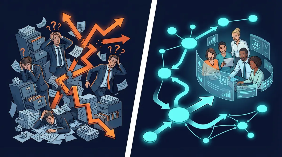 Đừng Số Hoá Một Quy Trình Đang Sai — AI Chỉ Nhân Đôi Những Gì Bạn Đã Có