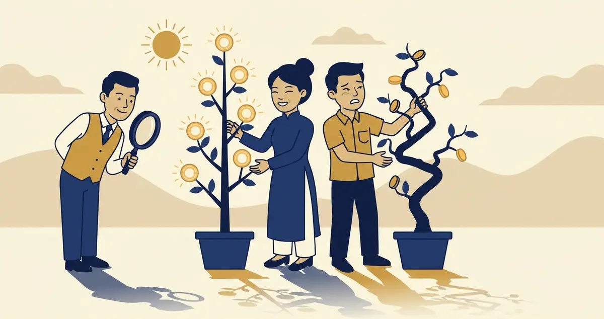 Lãi kép của định giá: thị trường trả thêm cho ROE đều đặn