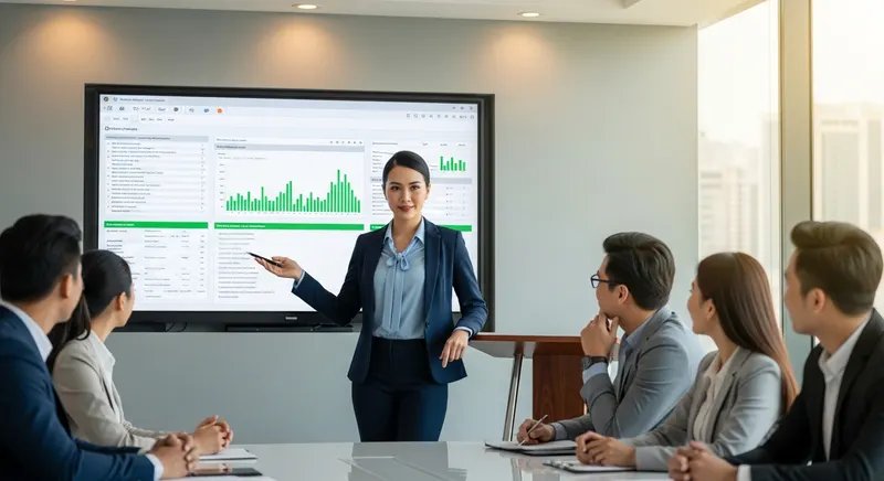 Kế toán viên tự tin trình bày